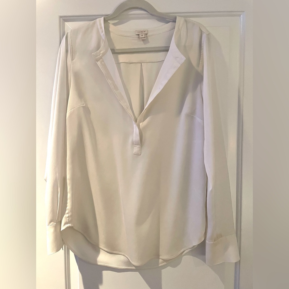 J.Crew long sleeved women’s blouse- size M